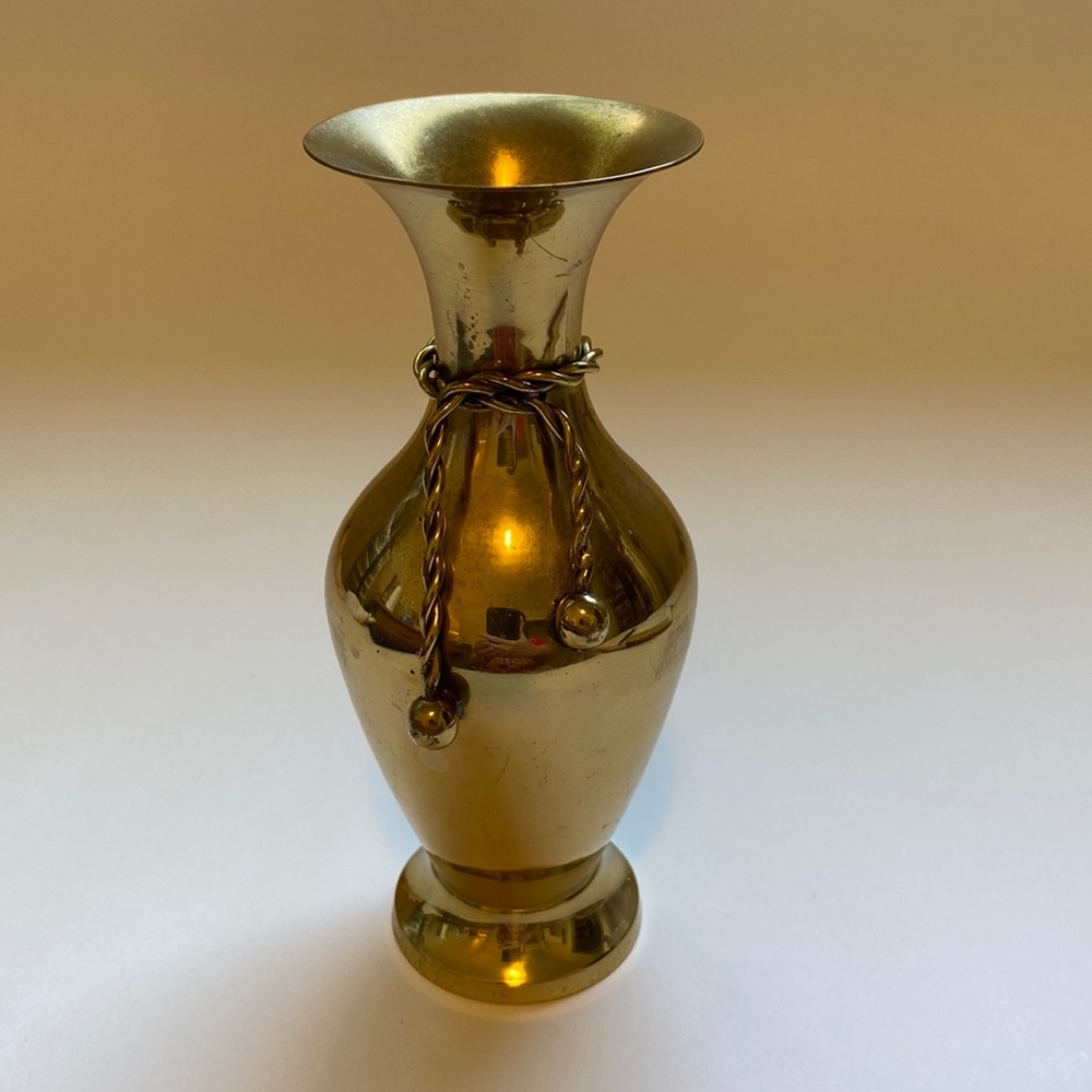 Brass Bud Vase
